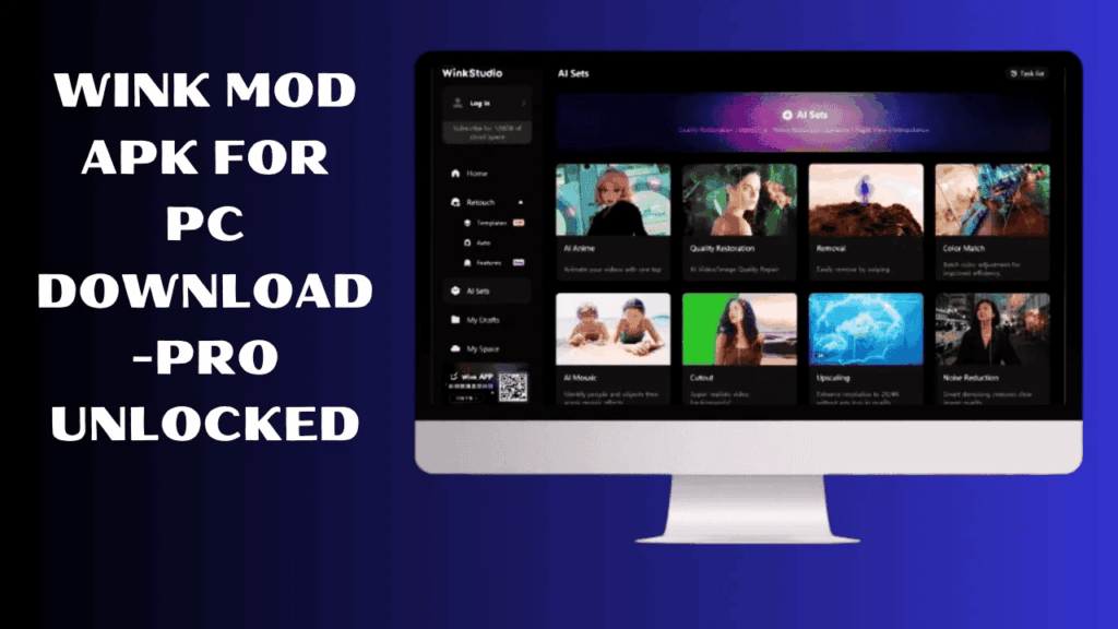 Wink mod APK for PC
